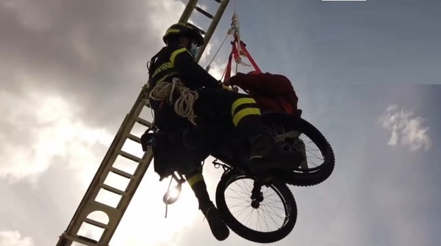 Messina - Vigili del Fuoco, esercitazione di soccorso inclusivo a bordo di un traghetto (18.02.22)