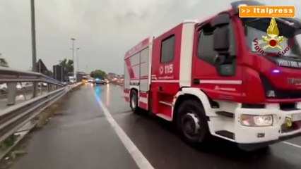 Maltempo, danni e allagamenti a Catania