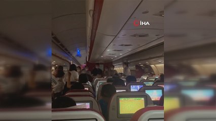 Çinli hamile kadın uçakta doğum yaptı