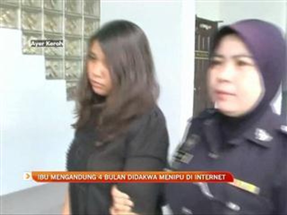 Ibu mengandung 4 bulan didakwa menipu di internet