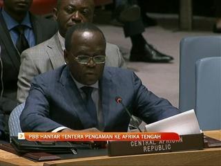 PBB hantar tentera pengaman ke Afrika Tengah