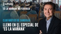 Lleno en el especial de 'Es la Mañana' desde el Club Naútico de Sangenjo