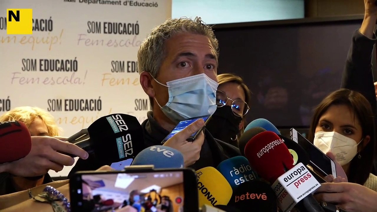 Declaracions del conseller Cambray després de la reunió amb els sindicats