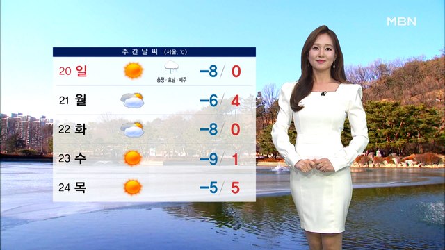 [종합뉴스 날씨]절기 '우수'에 반짝 기온 올라…내일 전국 약한 비·눈