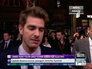 Jamie Foxx tulis lagu ilham karakter Electro