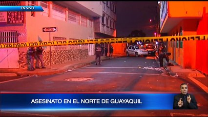 Un hombre de 26 años fue asesinado en el norte de Guayaquil