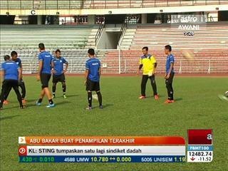 Abu Bakar buat penampilan terakhir