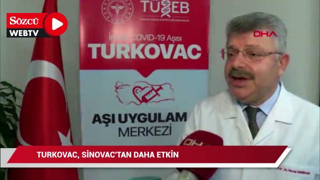 Prof. Dr. Recep Demirhan Turkovac, Sinovac'tan daha etkin