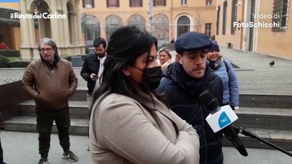 Bologna, il video del flash mob della Lega contro lo Ius soli