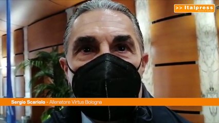 Scariolo: "Scudetto? Dovrebbe essere testa a testa Virtus-Milano"