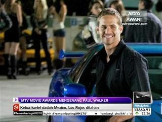 MTV Movie Awards mengenang Paul Walker