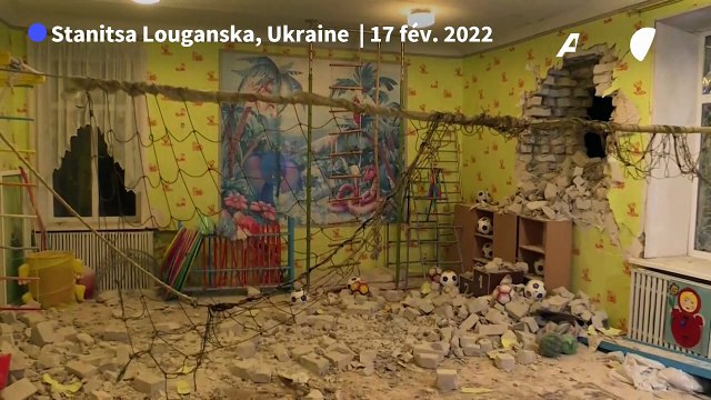 Ukraine: une école maternelle touchée par des tirs d'artillerie