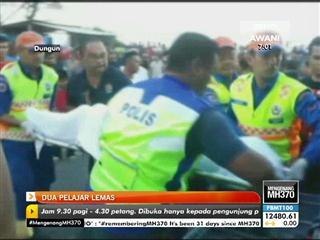 Dua pelajar lemas di Dungun