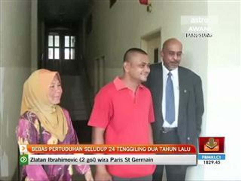 Bebas pertuduhan seludup 24 tenggiling dua tahun lalu