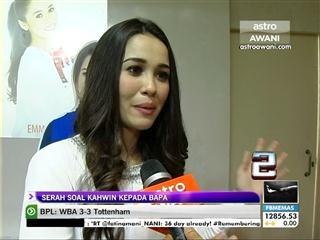 Emma Maembong serah soal kahwin pada bapa