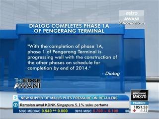 DIALOG completes Phase 1-A of Pengerang Terminal