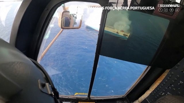 Navire en feu au large des Açores, l'équipage secouru par la marine portugaise