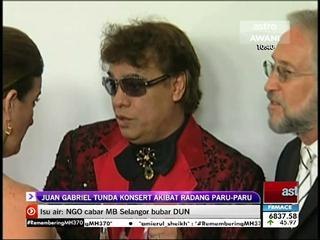 Juan Gabriel tunda konsert akibat radang paru-paru