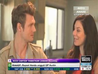 Nick Carter tamatkan zaman bujang