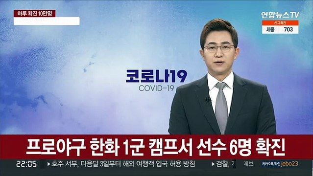 프로야구 한화 1군 캠프서 선수 6명 코로나19 확진