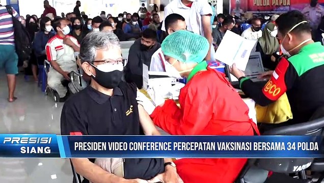 Polda Papua Gelar Vaksinasi Massal Untuk Anak, Lansia & Masyarakat Umum