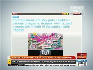 Konsert K-Pop dibatalkan demi #prayforsouthkorea