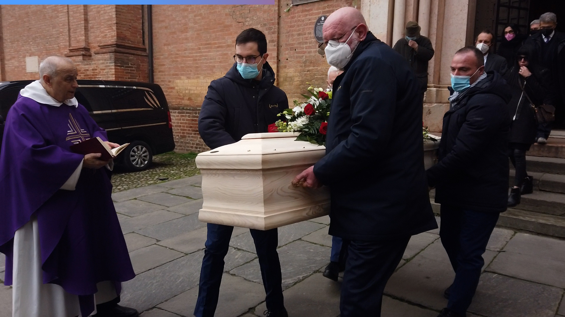 Video Bologna, i funerali di Paolo Pagani