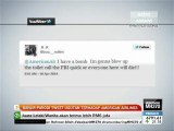 Parodi Tweet ugutan kepada American Airlines