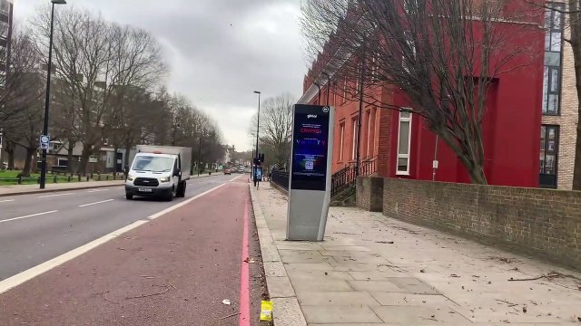 STORM EUNICE CHAOS: Storm Brings Down Tree in Battersea