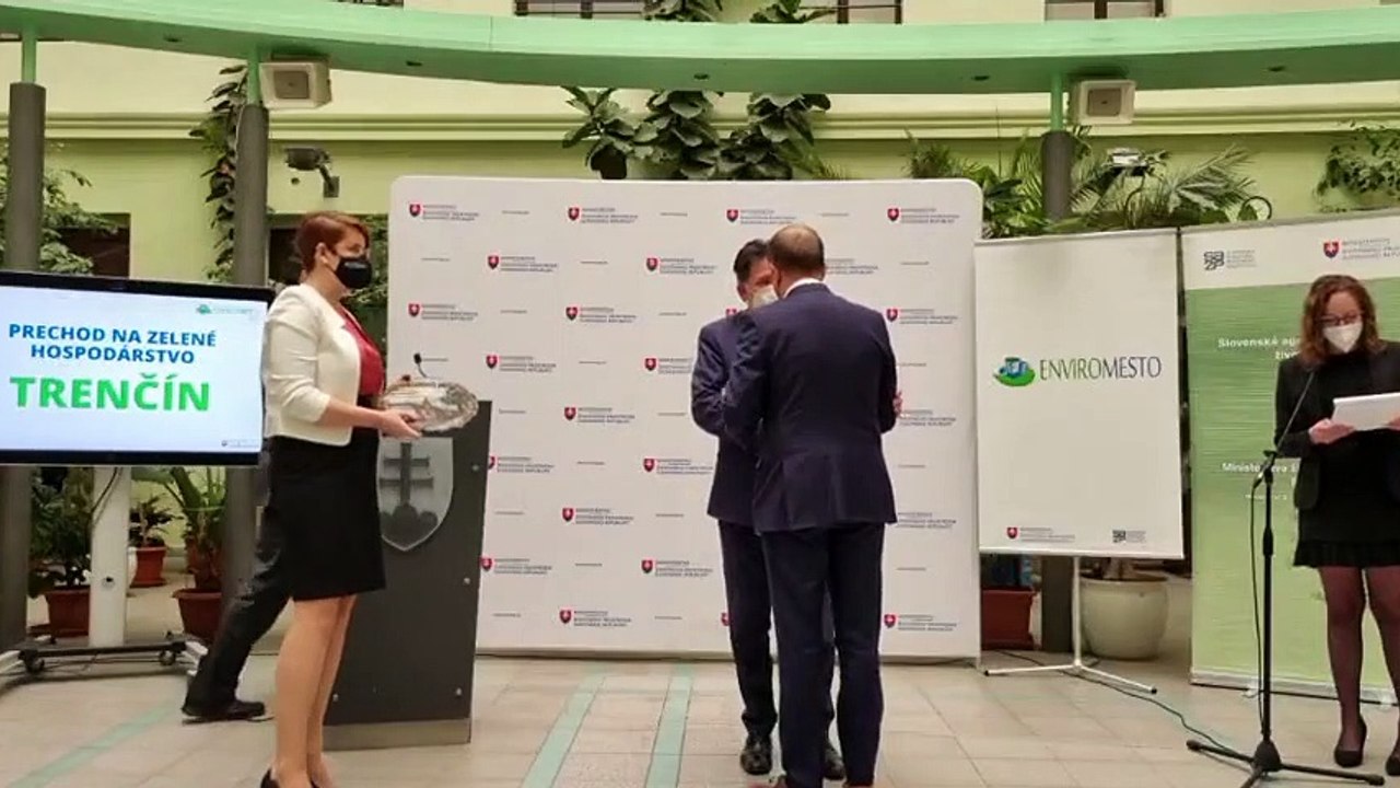 ZÁZNAM: TK a odovzdávanie ocenení MŽP SR a SAŽP - Enviromesto 2021