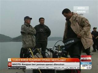 Feri karam: Cuaca buruk sukarkan operasi menyelamat