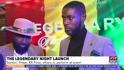 The Legendary Night Launch: Event set for 26th of March 2022 - Joy Showbiz Today (18-2-22)