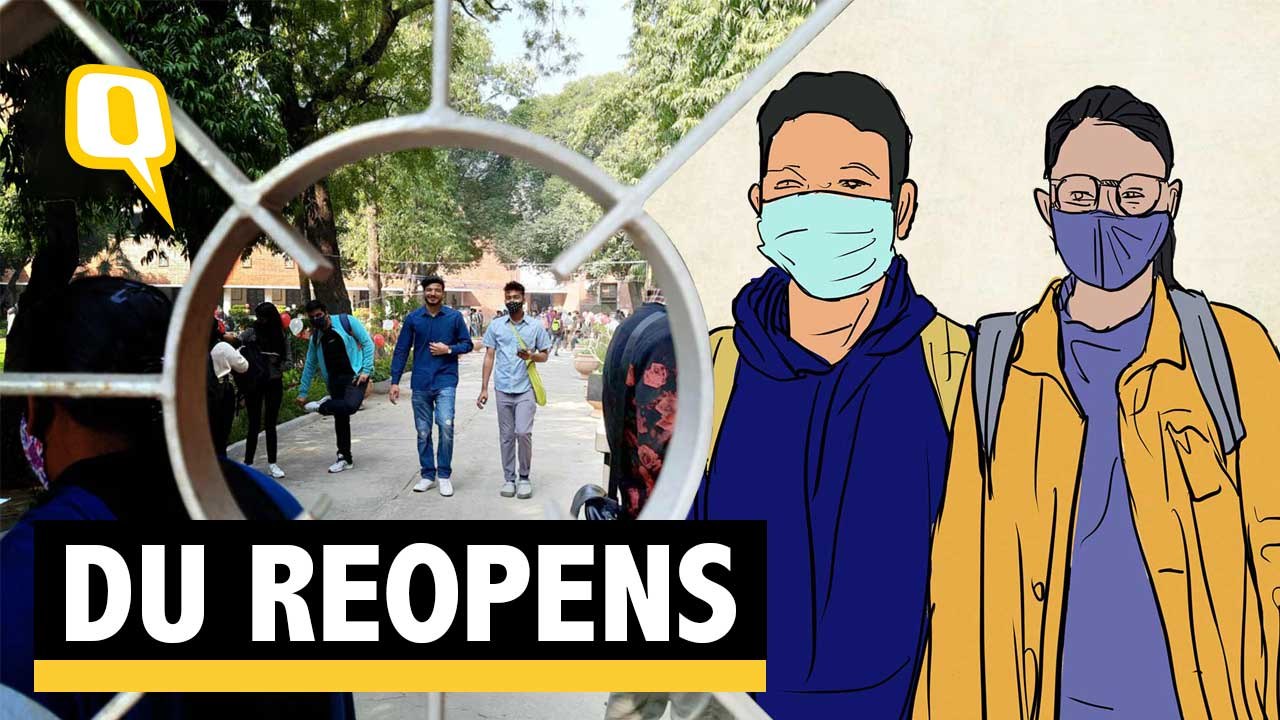 'We Want to Reclaim Lost Years,' say DU Students on Day 1 of Reopening