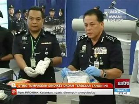 Sting tumpaskan sindiket dadah terbesar tahun ini