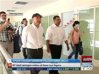 Epsom College lahirkan pelajar serba boleh