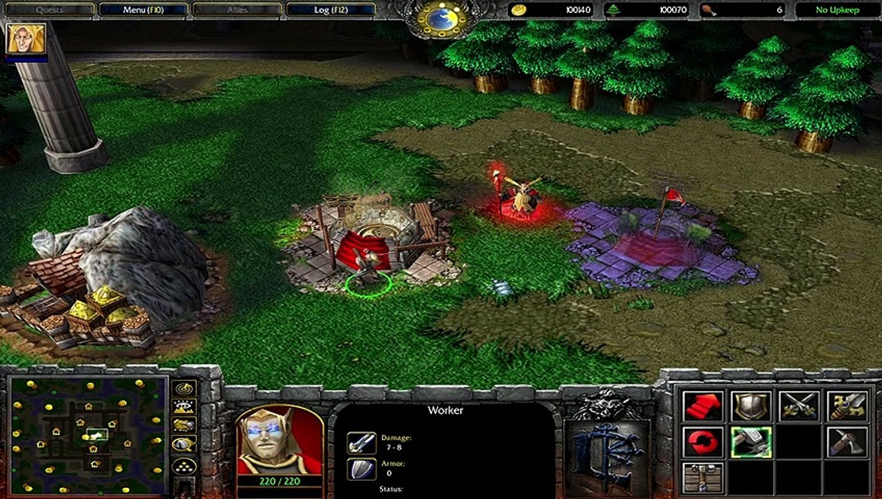 WC3 Classic: High Elf Arcane Well