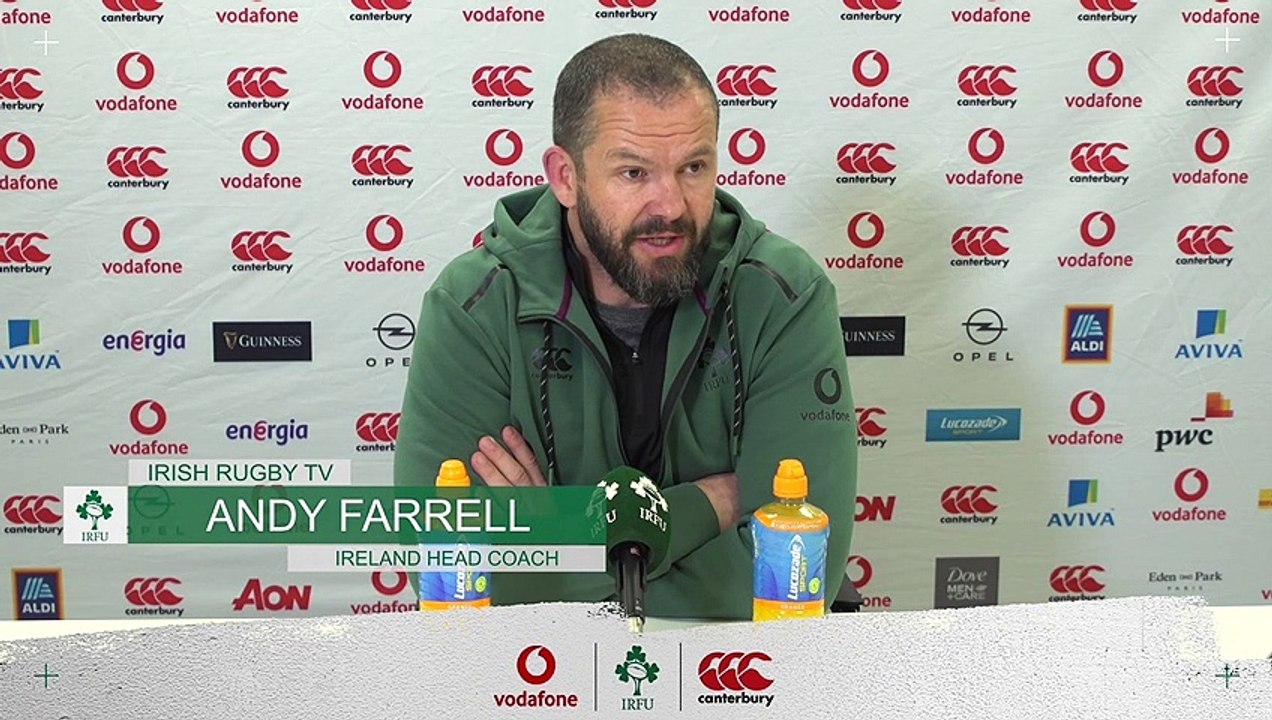 Andy Farrell Press Conference | Guinness Six Nations Mini Camp