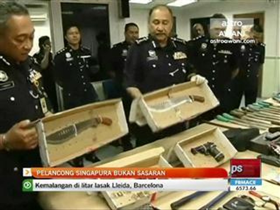 Pelancong Singapura bukan sasaran