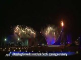 Dazzling fireworks conclude Sochi opening ceremony