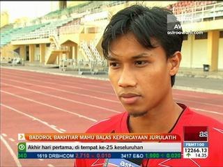 Baddrol Bakhtiar mahu balas kepercayaan jurulatih