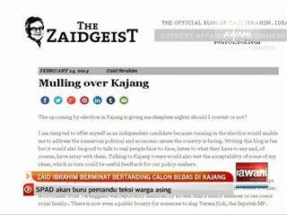 Zaid Ibrahim berminat bertanding di PRK Kajang