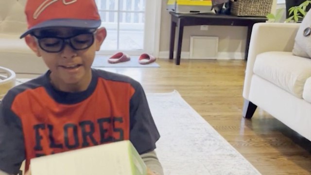 Kid Who Aced Studies Surprised With Xbox For His Birthday | Happily TV