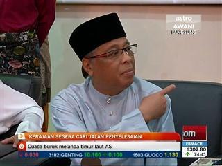 Kerajaan segera cari jalan penyelesaian