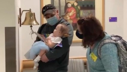 Baby With Slim Chance Of Life Beats Cancer On Second Birthday | Happily TV
