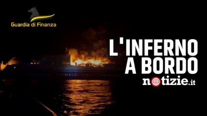 Incendio sul traghetto Corfù-Brindisi, il video a bordo: ci sarebbero 14 dispersi