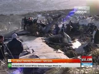 77 maut nahas pesawat tentera