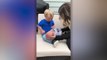 Toddler With Down Syndrome Beams With Joy As He Holds Baby Brother | Happily TV