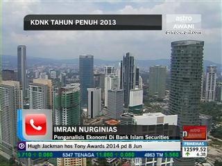 Penganalisis: KDNK tahun penuh 2013