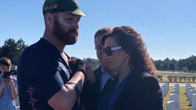 Man Cycles Cross Country To Meet Family Of Heart Donor | Happily TV