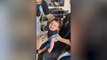Baby Can't Stop Giggling During First Haircut | Happily TV